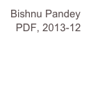 Bishnu Pandey
  PDF, 2013-12

